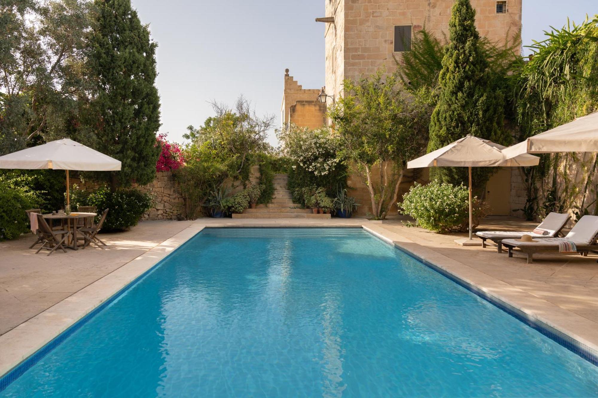 Casa San Rocco - Luxurious Grand 18Th C. Palace With Gardens & Pool Ghaxaq Luaran gambar